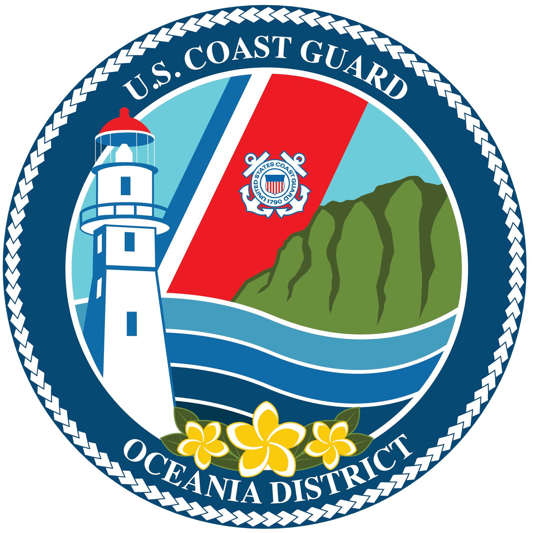 Coast Guard Oceania District Logo